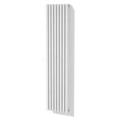 Atlas Designradiator | 39x180 Cm Hoogglans Wit 3990 Watt Aluminium Centrale Verwarming