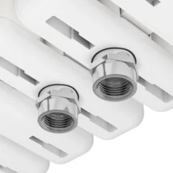 Atlas Designradiator | 39x180 Cm Mat Wit 3990 Watt Aluminium Centrale Verwarming -Badkamer Verkoopwinkel atlas designradiator 39x180 cm mat wit 3990 watt aluminium centrale verwarming dr67 0818swn 2