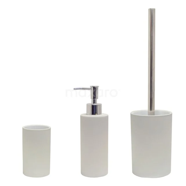 Badkamer Accessoires Set Solid. Lichtgrijs 1 Badkamer Accessoires Set Solid. Lichtgrijs