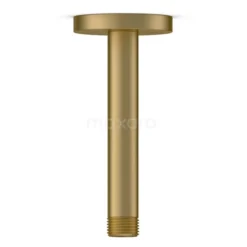 Douchearm Radius Gold, Plafondmontage, Goud
