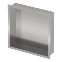 Douchenis Inbouw, RVS