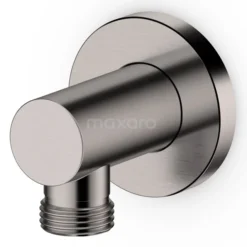 Doucheslang Aansluiting Radius Steel, Wandmontage, Rvs