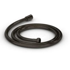 Doucheslang Radius Black Chrome, 150cm, Zwart Chroom