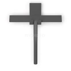 Douchewisser, Hangend, Glasbevestiging, Grijs