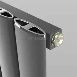 Eris Designradiator | 31,5x180 Cm Lichtgrijs 883 Watt Aluminium Centrale Verwarming -Badkamer Verkoopwinkel eris designradiator 315x180 cm lichtgrijs 883 watt aluminium centrale verwarming dr56 0418rl 2