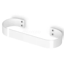 Handdoekbeugel Designradiator Glanzend Wit