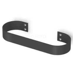 Handdoekbeugel Designradiator Mat Zwart