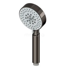 Handdouche Radius Black Chrome, 5 Standen, Zwart Chroom