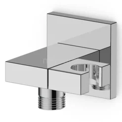 Handdouchehouder Cubic Chrome, Wandmontage, Chroom