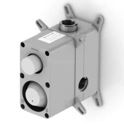 Inbouw Douchekraan Cubic Chrome, Eéngreeps Mengkraan, Chroom -Badkamer Verkoopwinkel inbouw douchekraan cubic chrome eengreeps mengkraan chroom 22.151.101ns 4