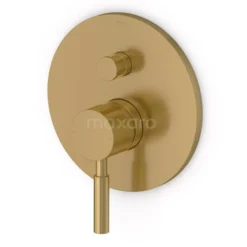 Inbouw Douchekraan Radius Gold, Eéngreeps Mengkraan, Goud