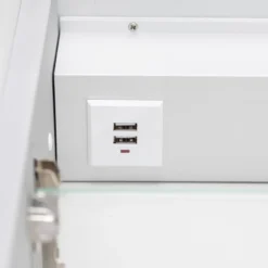 Inbouw Spiegelkast Met Verlichting Trento 80x70cm Spiegelverwarming En Stopcontact -Badkamer Verkoopwinkel inbouw spiegelkast met verlichting trento 80x70cm spiegelverwarming en stopcontact k40 0800 55504 9