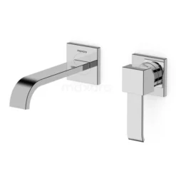 Inbouw Wastafelkraan Blend Chrome, Eéngreeps Mengkraan, Chroom