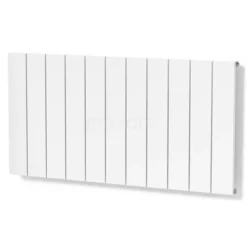 Jupiter Designradiator | 104x60 Cm Mat Wit 1173 Watt Aluminium Centrale Verwarming