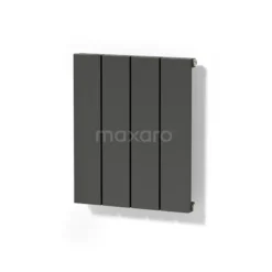 Jupiter Designradiator | 37,5x50 Cm Donkergrijs 292 Watt Aluminium Centrale Verwarming