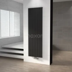 Jupiter Designradiator | 56,5x180 Cm Mat Zwart 1577 Watt Aluminium Centrale Verwarming