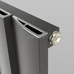 Metis Designradiator | 28x120 Cm Donkergrijs 511 Watt Aluminium Centrale Verwarming -Badkamer Verkoopwinkel metis designradiator 28x120 cm donkergrijs 511 watt aluminium centrale verwarming dr58 0312rdn 2