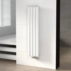 Neptune Designradiator | 29,7x120 Cm Mat Wit 1176 Watt Aluminium Centrale Verwarming