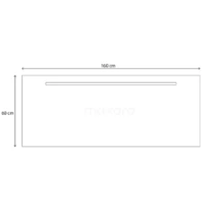 Primo Badkamerspiegel Met Ledverlichting | 160x60cm 7 Primo Badkamerspiegel Met Ledverlichting | 160x60cm -Badkamer Verkoopwinkel primo badkamerspiegel met ledverlichting 160x60cm m31 1600 45505 3