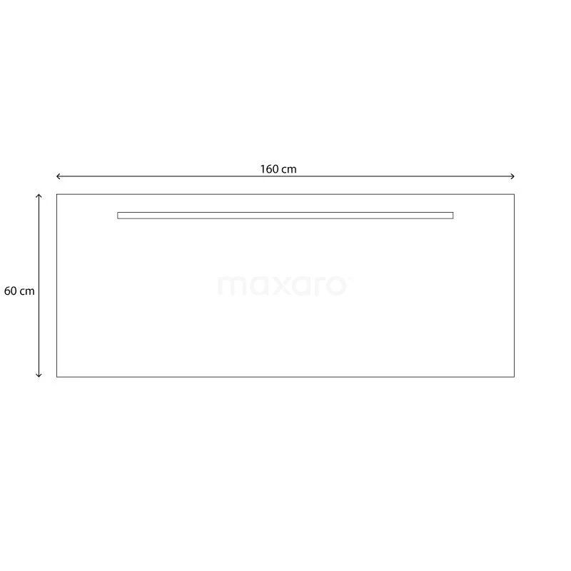 Primo Badkamerspiegel Met Ledverlichting | 160x60cm 4 Primo Badkamerspiegel Met Ledverlichting | 160x60cm - Afbeelding 4