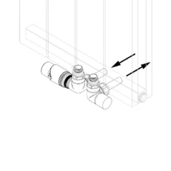 Radiatorkraan Thermostatisch Dubbel Haaks Linkshandig Met Voetventiel Mat Zwart-Mat Zwart -Badkamer Verkoopwinkel radiatorkraan thermostatisch dubbel haaks linkshandig met voetventiel mat zwart mat zwart drk12mb mb 2