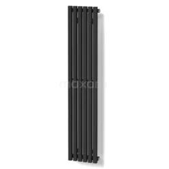 Sol Designradiator | 25x120 Cm Mat Zwart 524 Watt Aluminium Centrale Verwarming