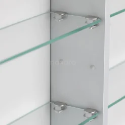 Spiegelkast Met Verlichting Lento 60x70cm Stopcontact -Badkamer Verkoopwinkel spiegelkast met verlichting lento 60x70cm stopcontact k45 0600 55505 3