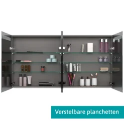 Spiegelkast Met Verlichting Modulo 140x70cm Lichtgrijs Eiken -Badkamer Verkoopwinkel spiegelkast met verlichting modulo 140x70cm lichtgrijs eiken k99 1400 59009 33 2