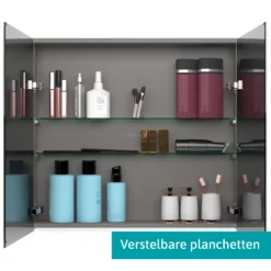 Spiegelkast Met Verlichting Modulo 90x70cm Middenbruin Eiken 7 Spiegelkast Met Verlichting Modulo 90x70cm Middenbruin Eiken -Badkamer Verkoopwinkel spiegelkast met verlichting modulo 90x70cm middenbruin eiken k99 0900 59009 36 2