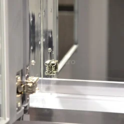 Spiegelkast Mio 50x66cm Aluminium 1 Deur -Badkamer Verkoopwinkel spiegelkast mio 50x66cm aluminium 1 deur k03 0500 45605 3