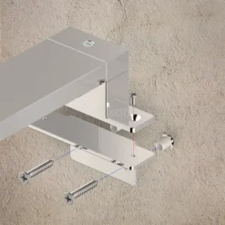 Spiegelverlichting L113 LED 30cm Zwart -Badkamer Verkoopwinkel spiegelverlichting l113 led 30cm zwart l113 7244 2