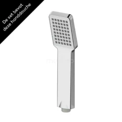 Thermostatische Badkraan Met Handdouche Cubic Chrome, Chroom -Badkamer Verkoopwinkel thermostatische badkraan met handdouche cubic chrome chroom bsc 2203 00002 3