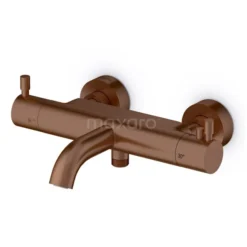 Thermostatische Badkraan Radius Copper, Koper