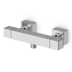Thermostatische Douchekraan Cubic Chrome, Chroom