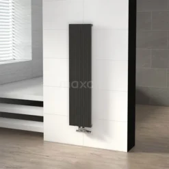 Uranus Designradiator | 28x120 Cm Donkergrijs 599 Watt Aluminium Centrale Verwarming
