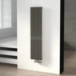 Uranus Designradiator | 28x120 Cm Lichtgrijs 599 Watt Aluminium Centrale Verwarming