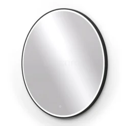 Vivo Badkamerspiegel Met Ledverlichting | 100 Cm Rond Zwart