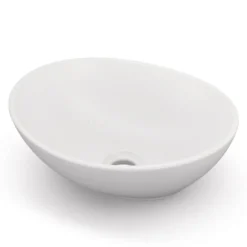 Waskom Clasico Keramiek Mat Wit 41x33,5cm Ovaal