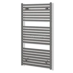 Zeus Handdoekradiator | 60x120 Cm Lichtgrijs 1160 Watt Aluminium Centrale Verwarming