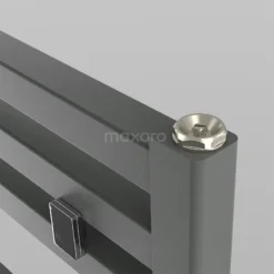 Zeus Handdoekradiator | 60x204 Cm Lichtgrijs 1933 Watt Aluminium Centrale Verwarming -Badkamer Verkoopwinkel zeus handdoekradiator 60x204 cm lichtgrijs 1933 watt aluminium centrale verwarming dr57 0620rln 2
