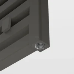 Zeus Handdoekradiator Elektrisch | 60x120 Cm Donkergrijs 1160 Watt Aluminium -Badkamer Verkoopwinkel zeus handdoekradiator elektrisch 60x120 cm donkergrijs 1160 watt aluminium dr57 0612rdn e 2