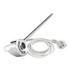 Zeus Handdoekradiator Elektrisch | 60x204 Cm Lichtgrijs 1933 Watt Aluminium -Badkamer Verkoopwinkel zeus handdoekradiator elektrisch 60x204 cm lichtgrijs 1933 watt aluminium dr57 0620rln e 2